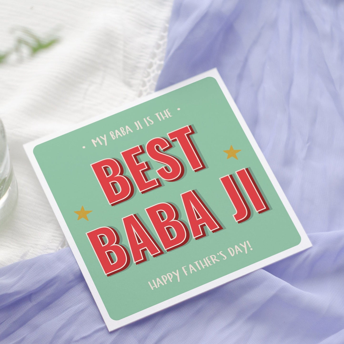 Nana Ji Father's Day Card | Punjabi Grandfather Design Greeting Card