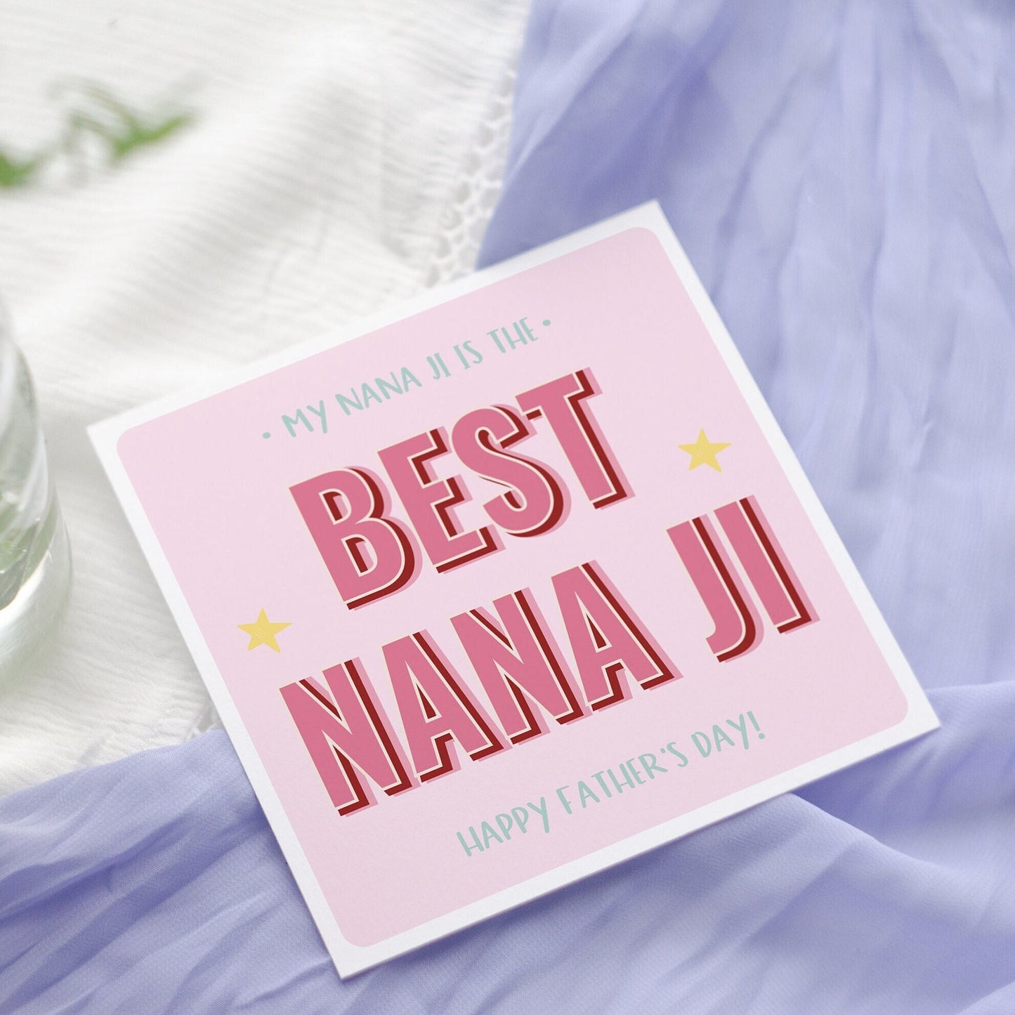 Best Nana Ji Father's Day card