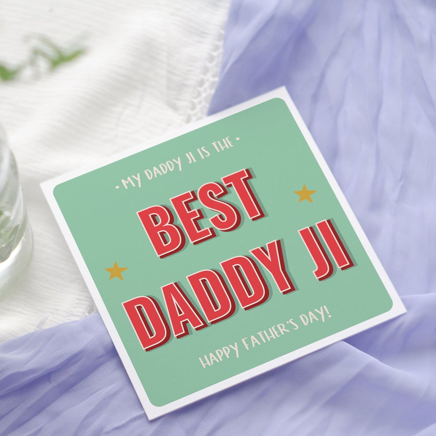 Nana Ji Father's Day Card | Punjabi Grandfather Design Greeting Card