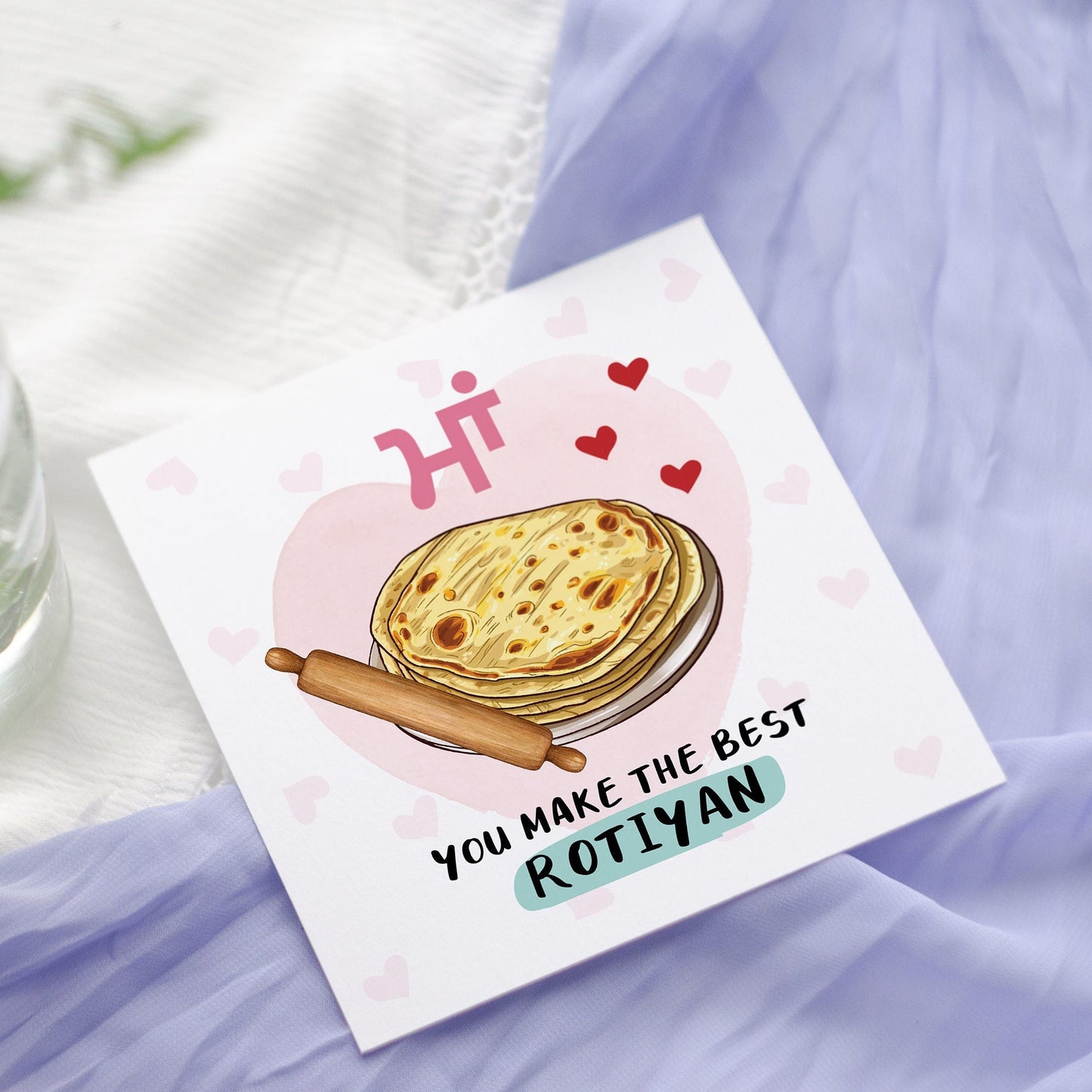 Punjabi Mum Roti Card | Mother's Day Birthday