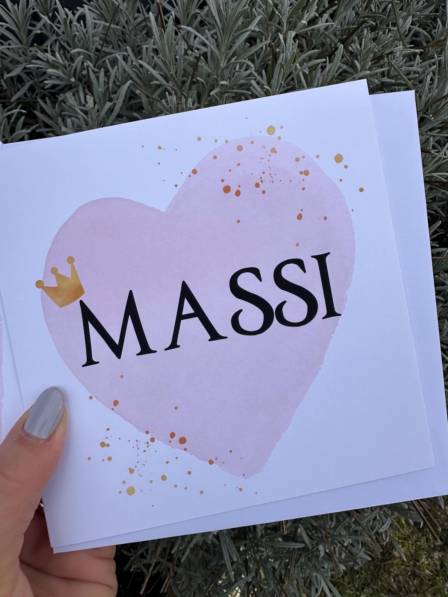 Punjabi Auntie Card: Massi Birthday or Mother's Day