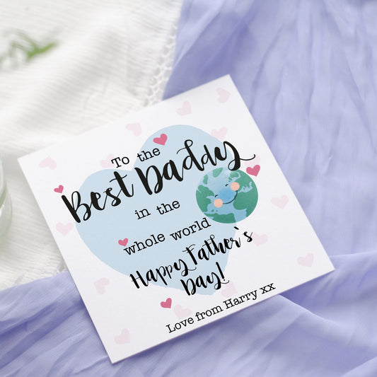 Daddy Father's Day Card | World Design Greeting Card