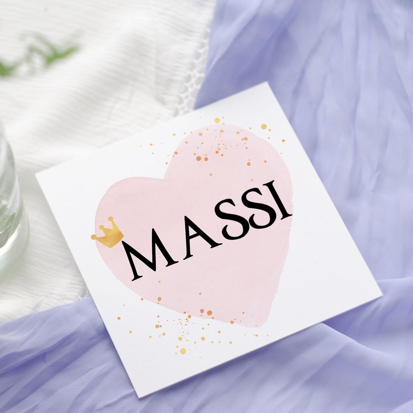 Punjabi Auntie Card: Massi Birthday or Mother's Day