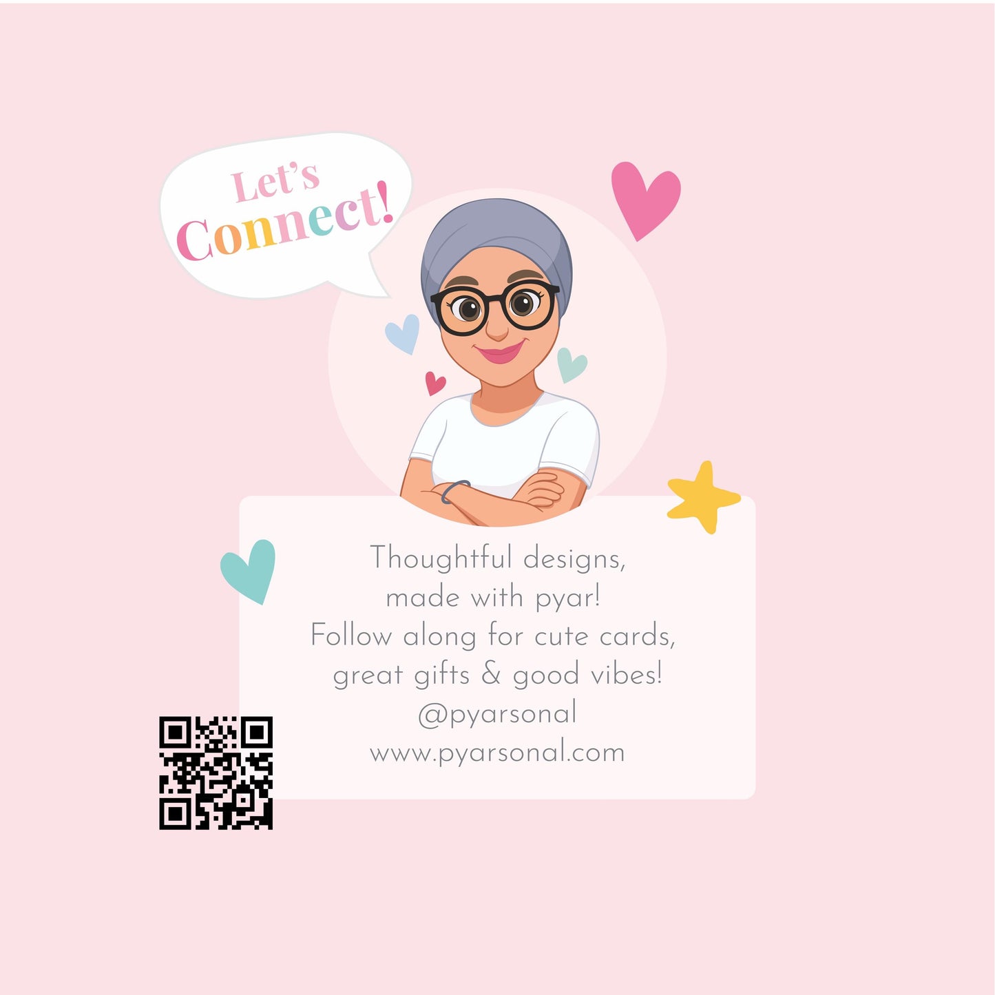 Punjabi Father's Day Card | Dada, Nana, Baba Ji Blue Heart Greetings Card Design