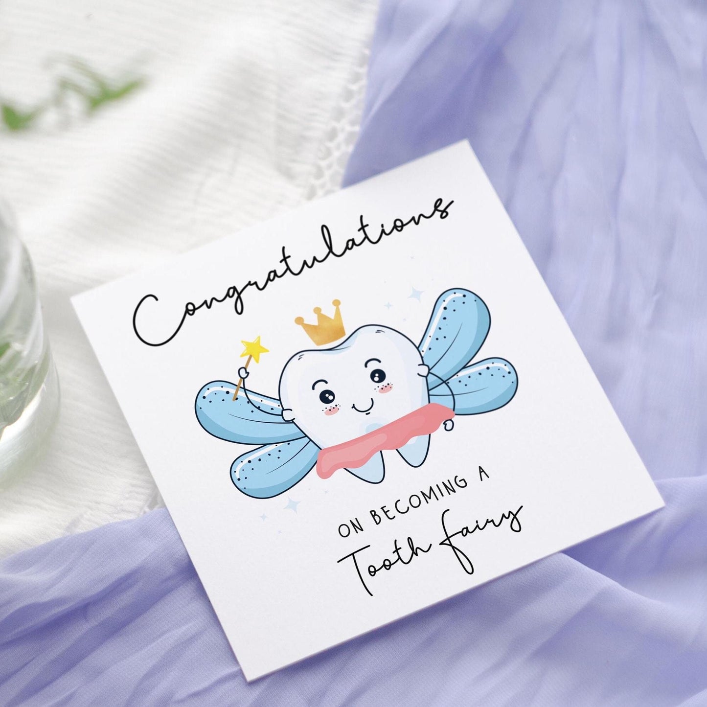 Congratulations Dental Card: New Dentist, Nurse, Tooth Fairy