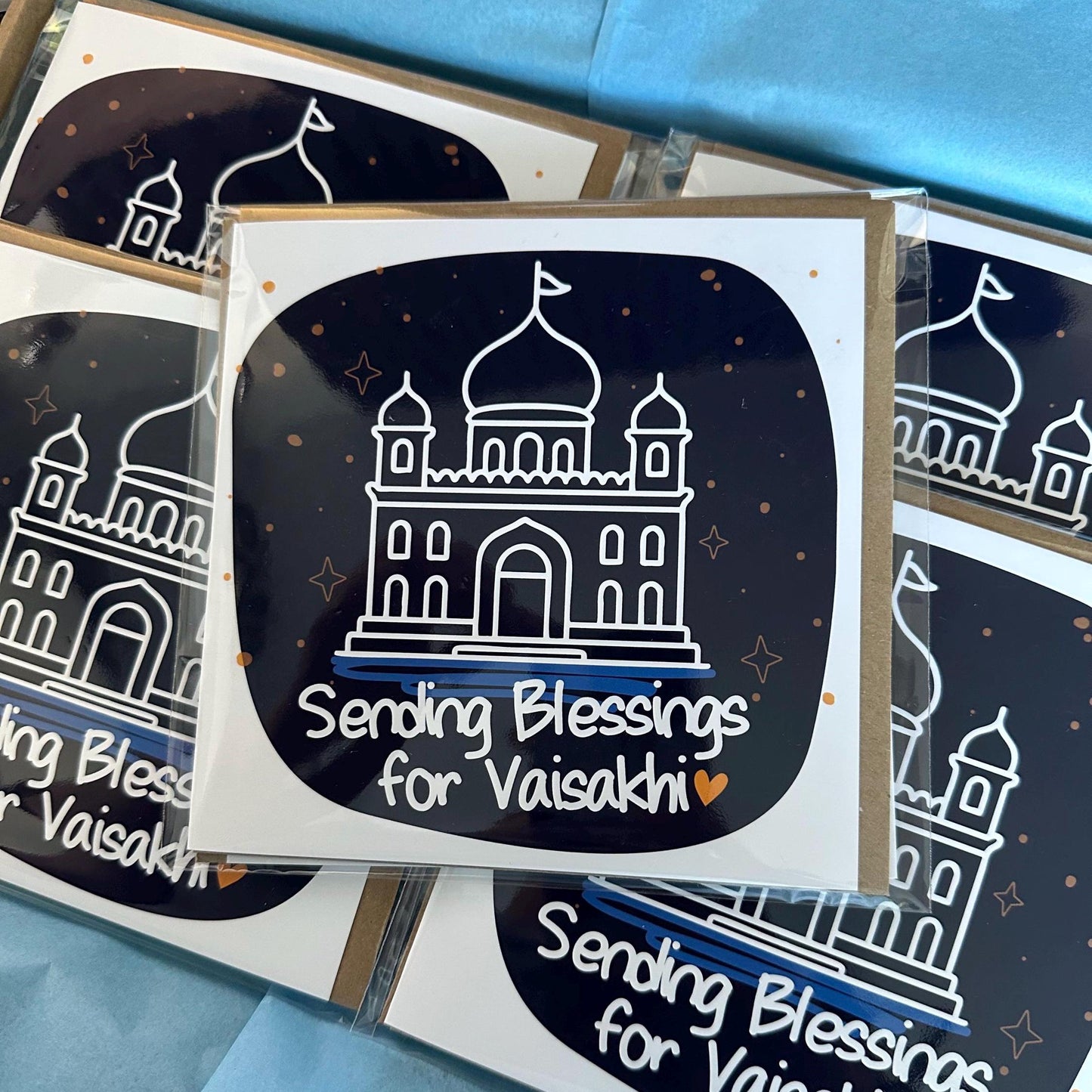 Happy Vaisakhi Card: Sikh Festival Punjabi Greetings