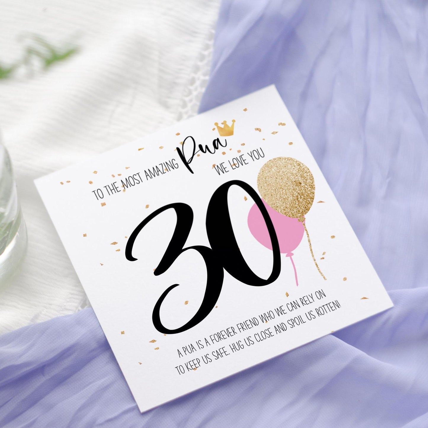Personalised Punjabi 50th Birthday Card: Auntie, Massi, Bhua, Masi