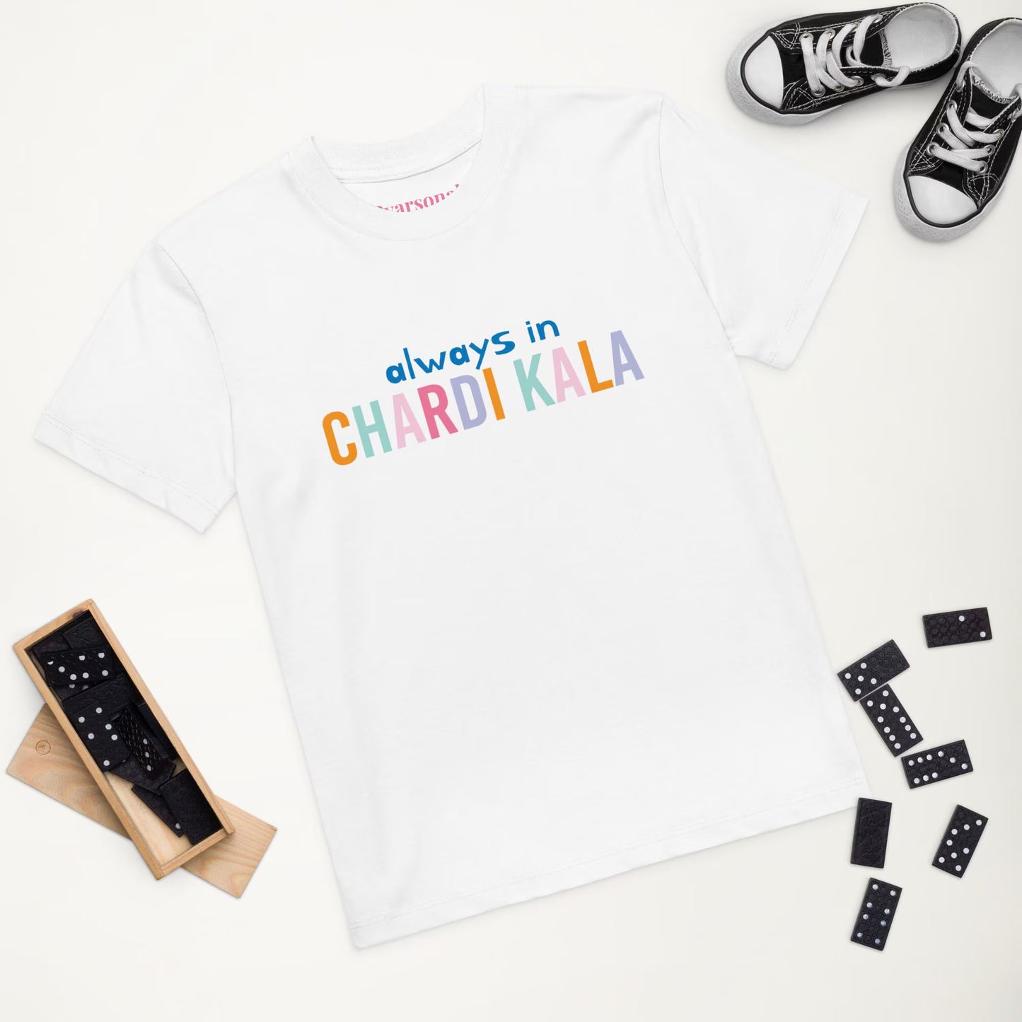 Always in chardi Kala Kids Organic cotton T-Shirt